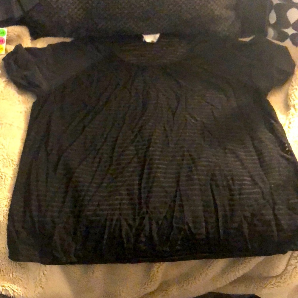 🎉4 for $20 Quinn Large Black Blouse